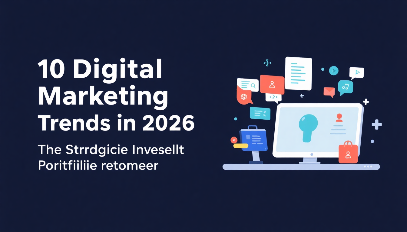 10 Digital Marketing Trends in 2026: The Strategic Investment Portfolio Framework