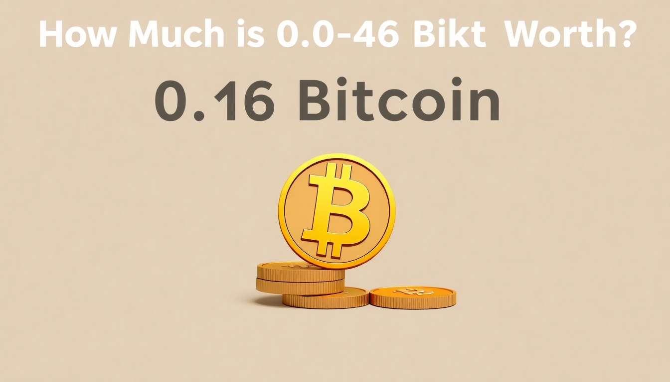 How Much Is 0.46 Bitcoin Worth? Complete Guide to Understanding Your Crypto Value